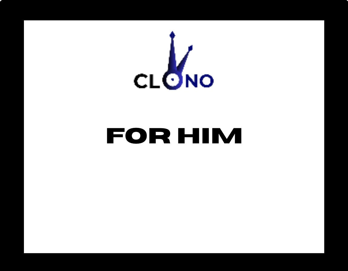 For him