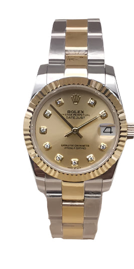 Rolex Datejust Gold diamond dial