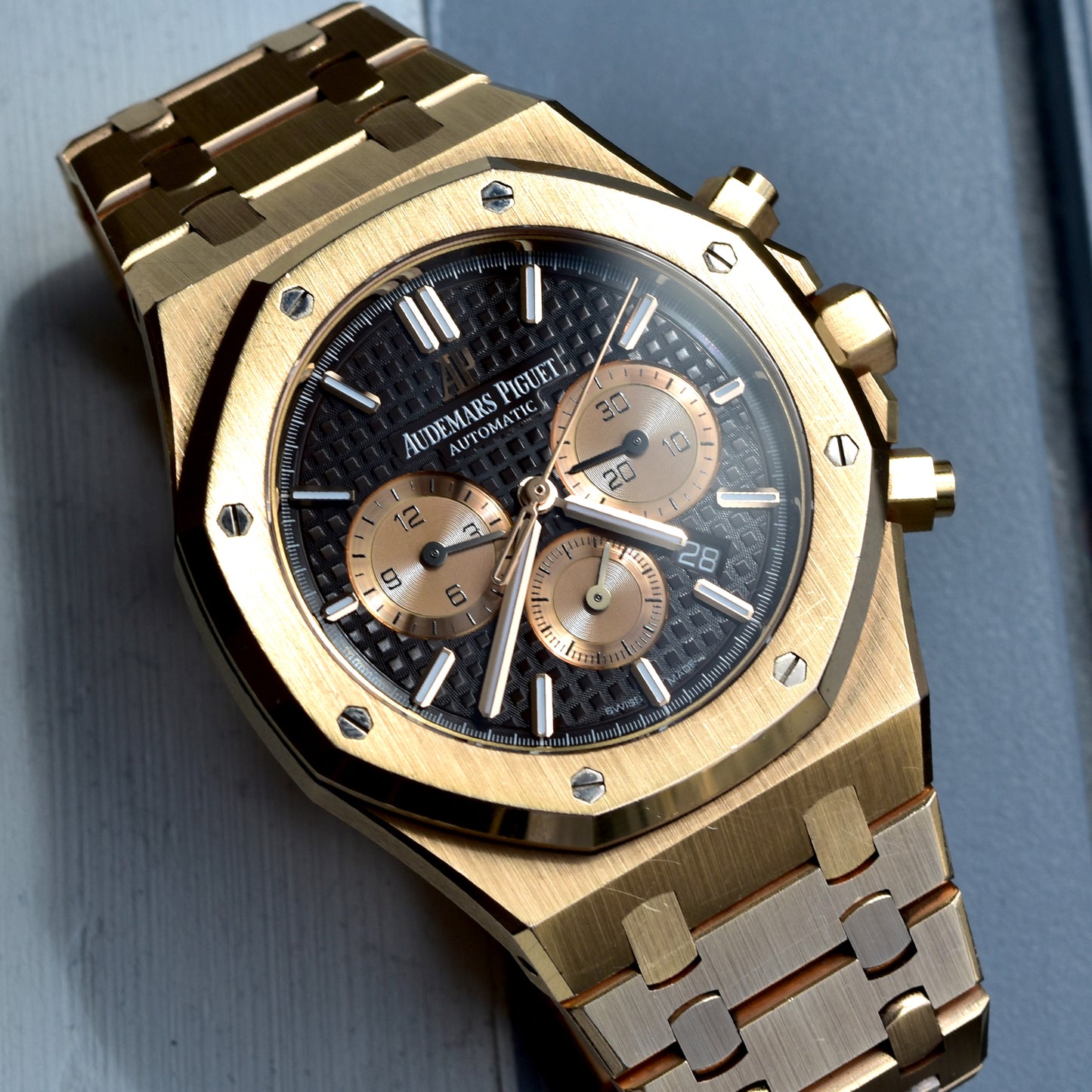 Audemars Piguet Royal Oak black bronze dial