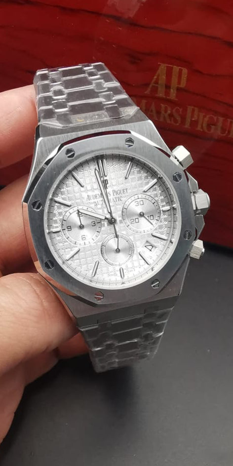 Audemars Piguet Royal Oak white dial