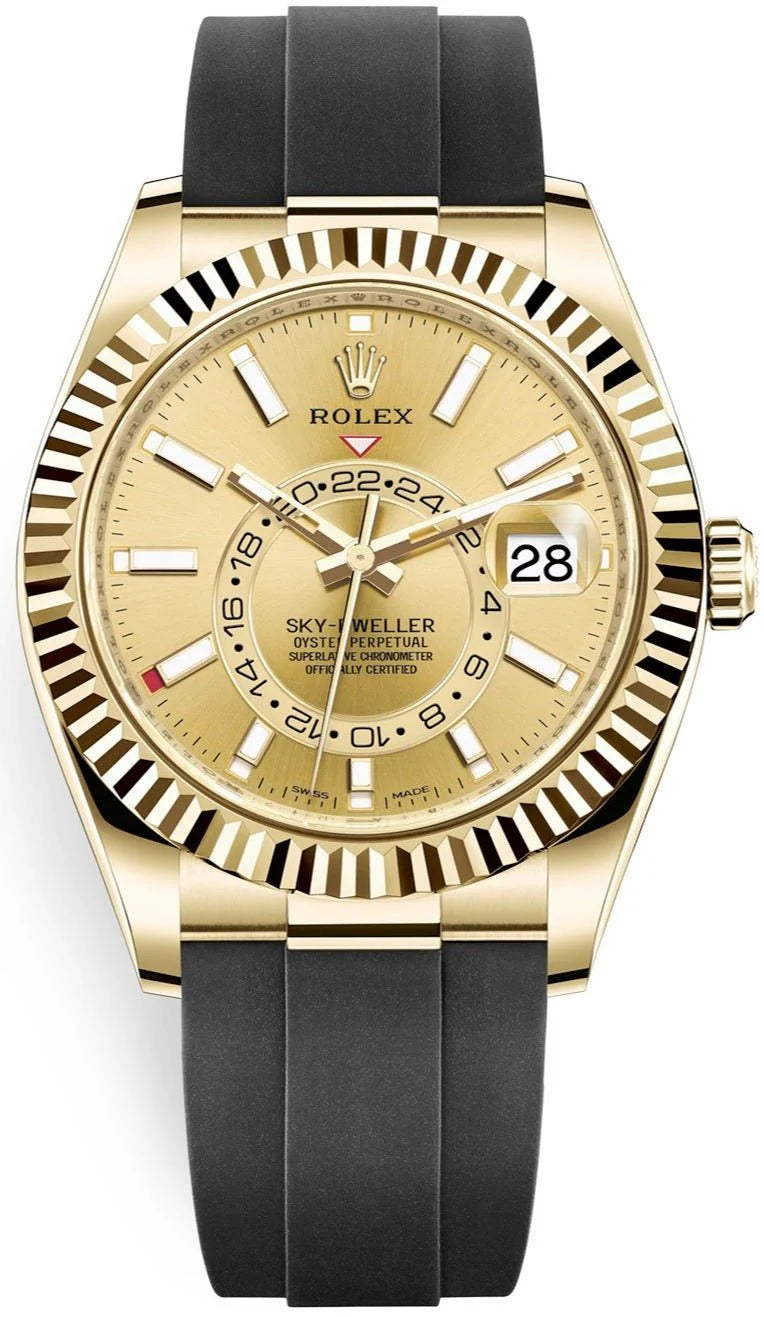 Rolex Skydweler Gold flex