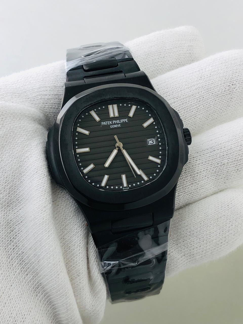 Patek Philipe nautilus Full black