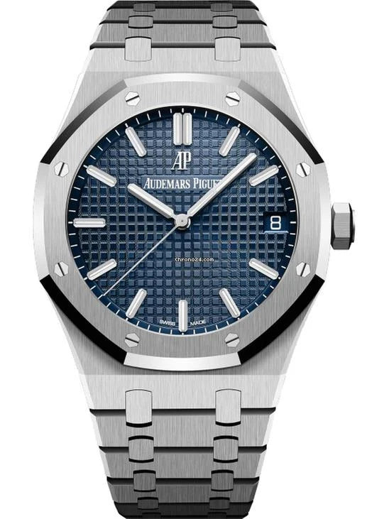 Audemars Piguet Royal Oak silver blue dial