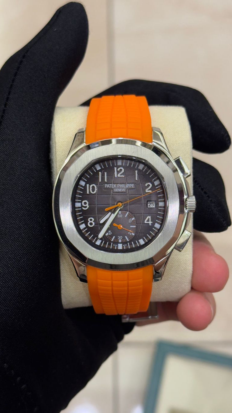 Patek Philipe Aquanaut orange flex