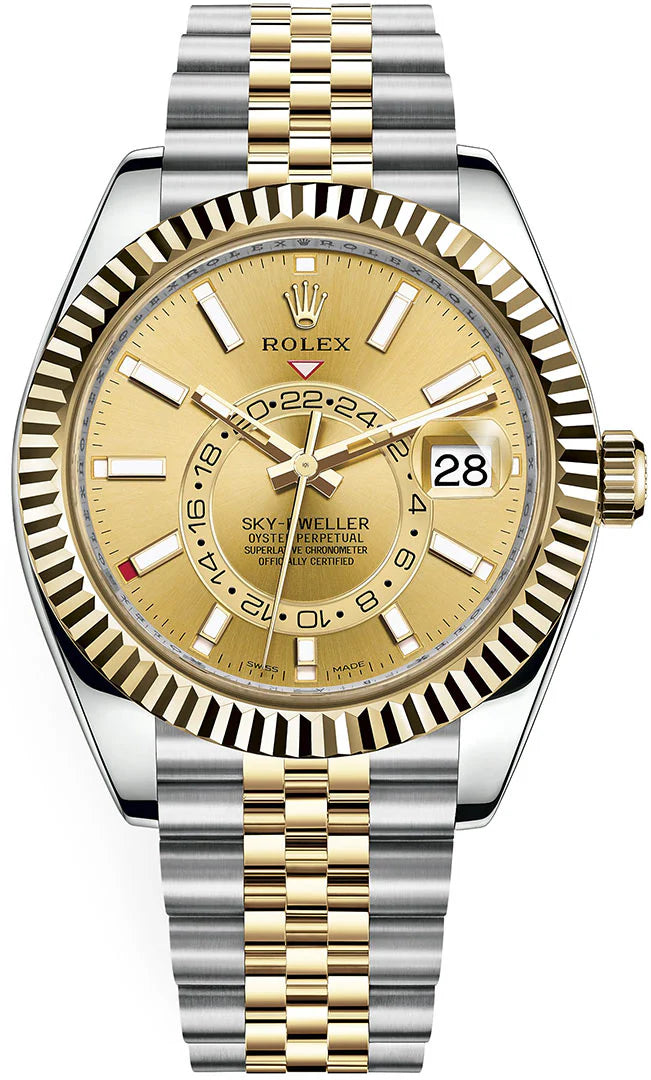 Rolex Skydweler two tone jubilee